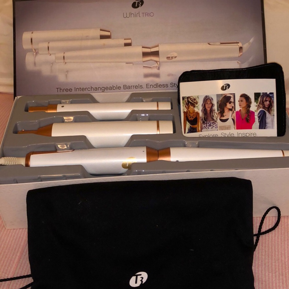 T3 Whirl Trio Interchangeable Styling Wand set